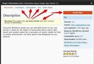 Plugin Information Plugin Information