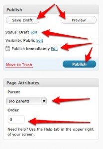 Page Saving Options Page Saving Options