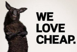 we love cheap label